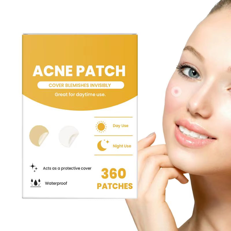 Blemish Patches 360X Pimple Absorbing Patch Invisible Acne Patches Zit Stickers for Blemish Pimple Patches for Covering Zits